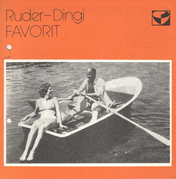 Ruder-Dingi Favorit - VEB Favorit Bootsbau Grünheide - 1973_Seite_001